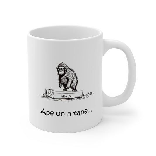Ape on a tape - Mug 11oz