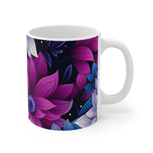 Floral  2- Mug 11oz