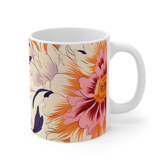 Floral 9 - Mug 11oz
