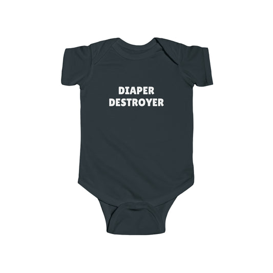 DIAPER DESTROYER - Infant Fine Jersey Bodysuit